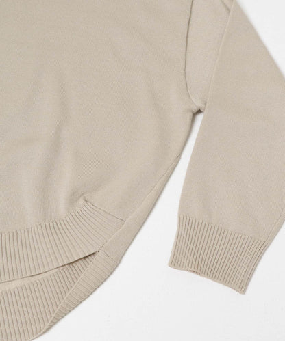 防起球繭形針織上衣（部分色）