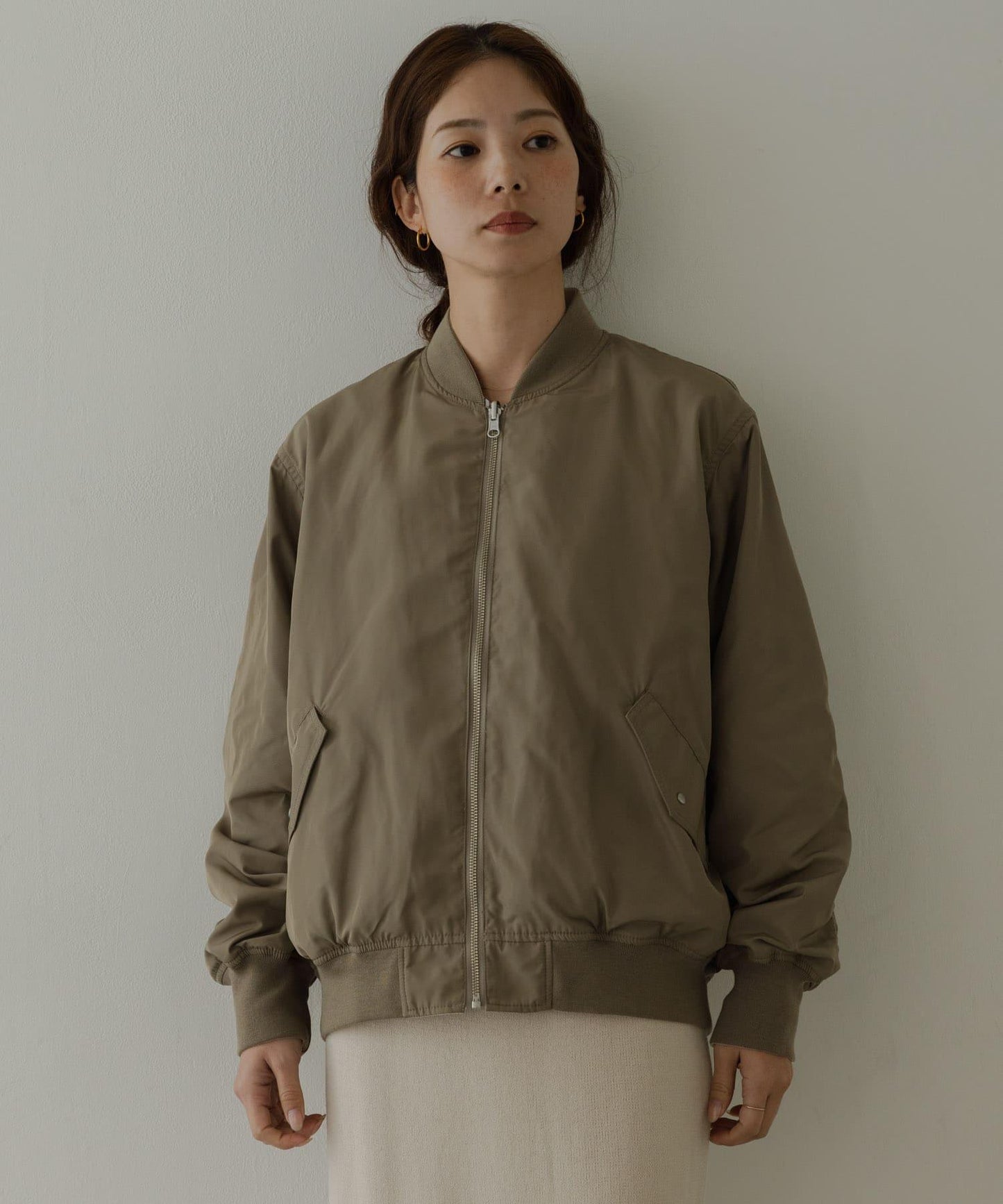 可雙面穿寬鬆 MA-1夾克