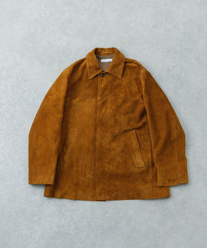 山羊麂皮 GOAT SUEDE MAC COAT 風衣