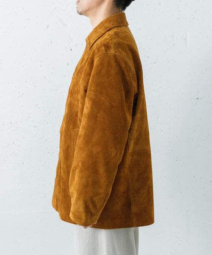 山羊麂皮 GOAT SUEDE MAC COAT 風衣