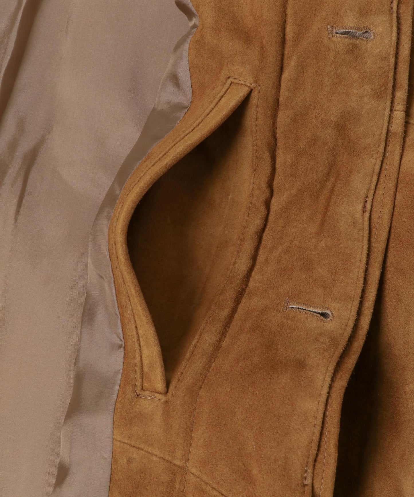 山羊麂皮 GOAT SUEDE MAC COAT 風衣
