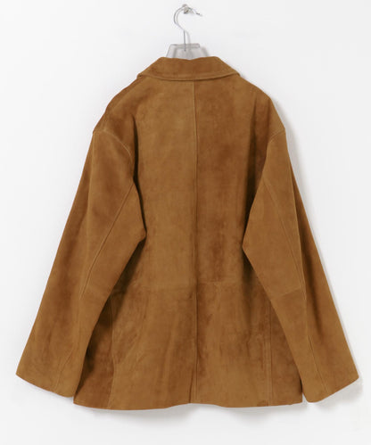 山羊麂皮 GOAT SUEDE MAC COAT 風衣