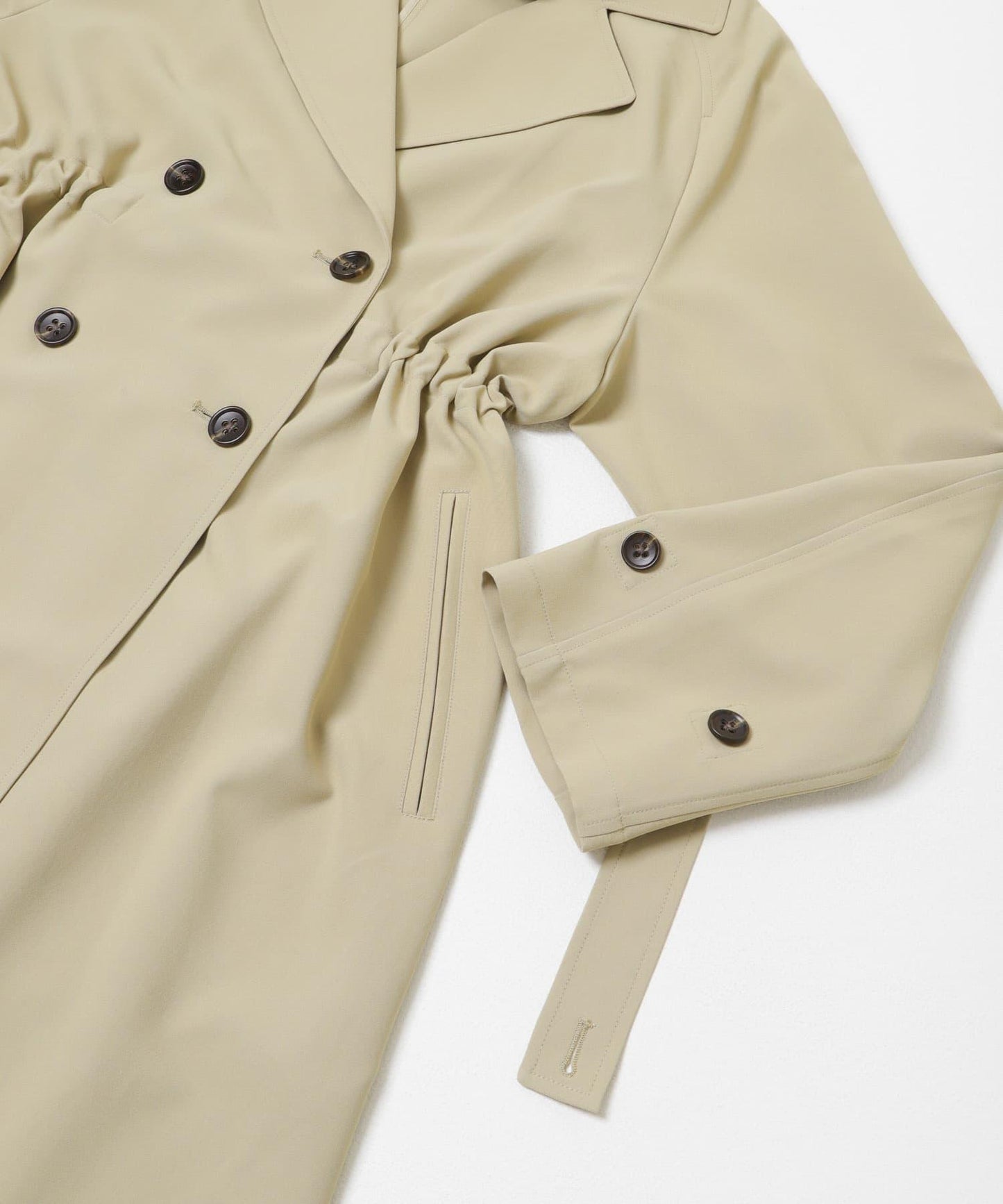 防潑水防紫外線 抽繩風衣