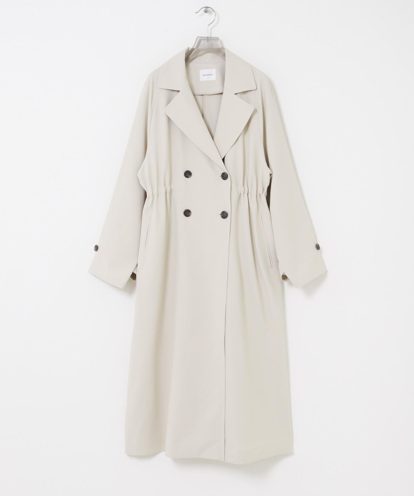 防潑水防紫外線 抽繩風衣