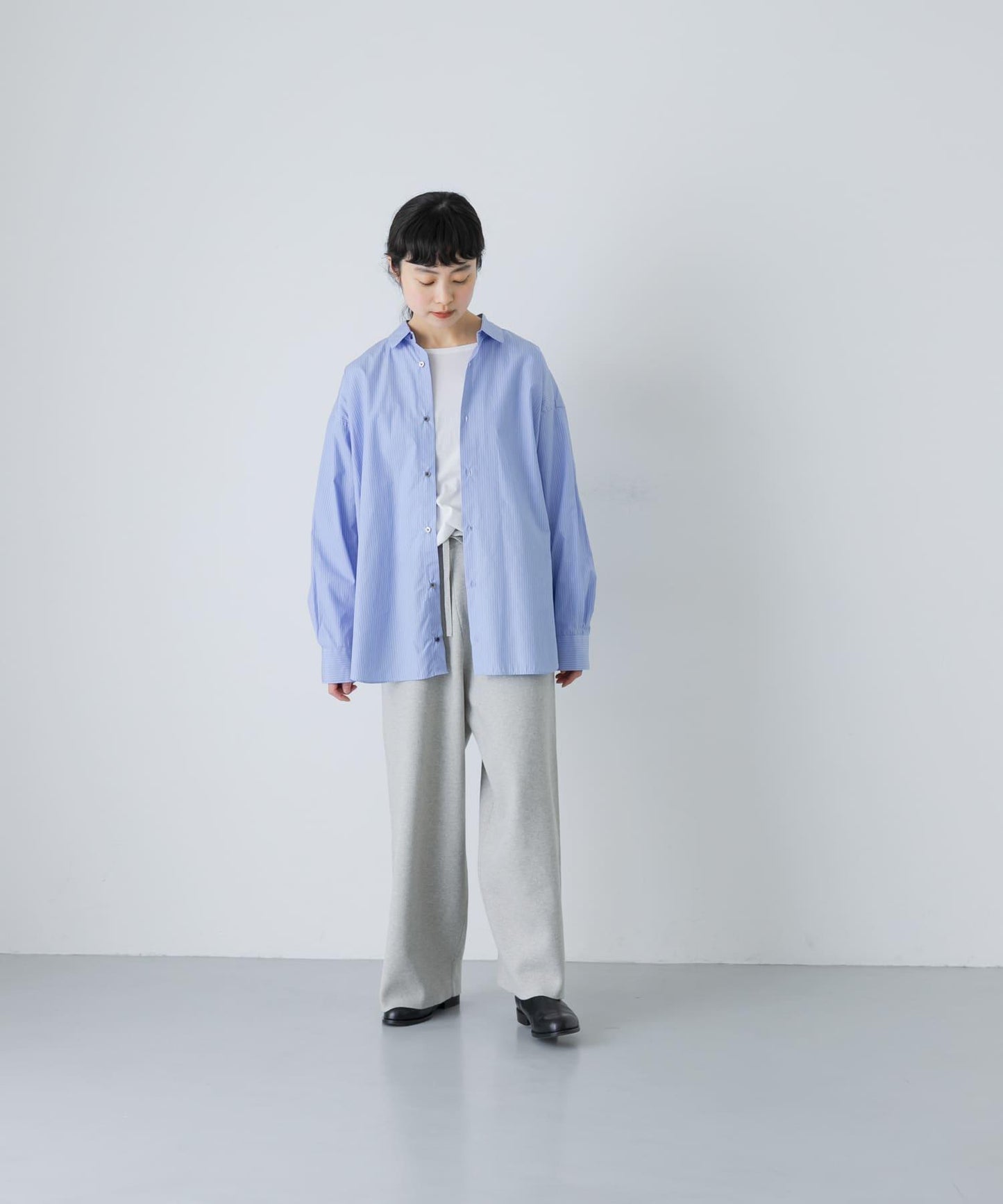 棉羊絨針織褲子