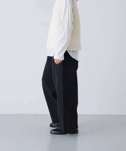 棉羊絨針織褲子