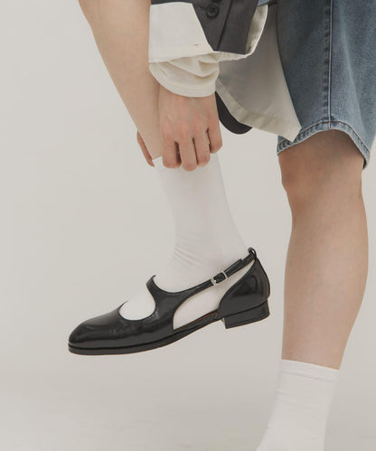 剪裁設計瑪麗珍樂福鞋