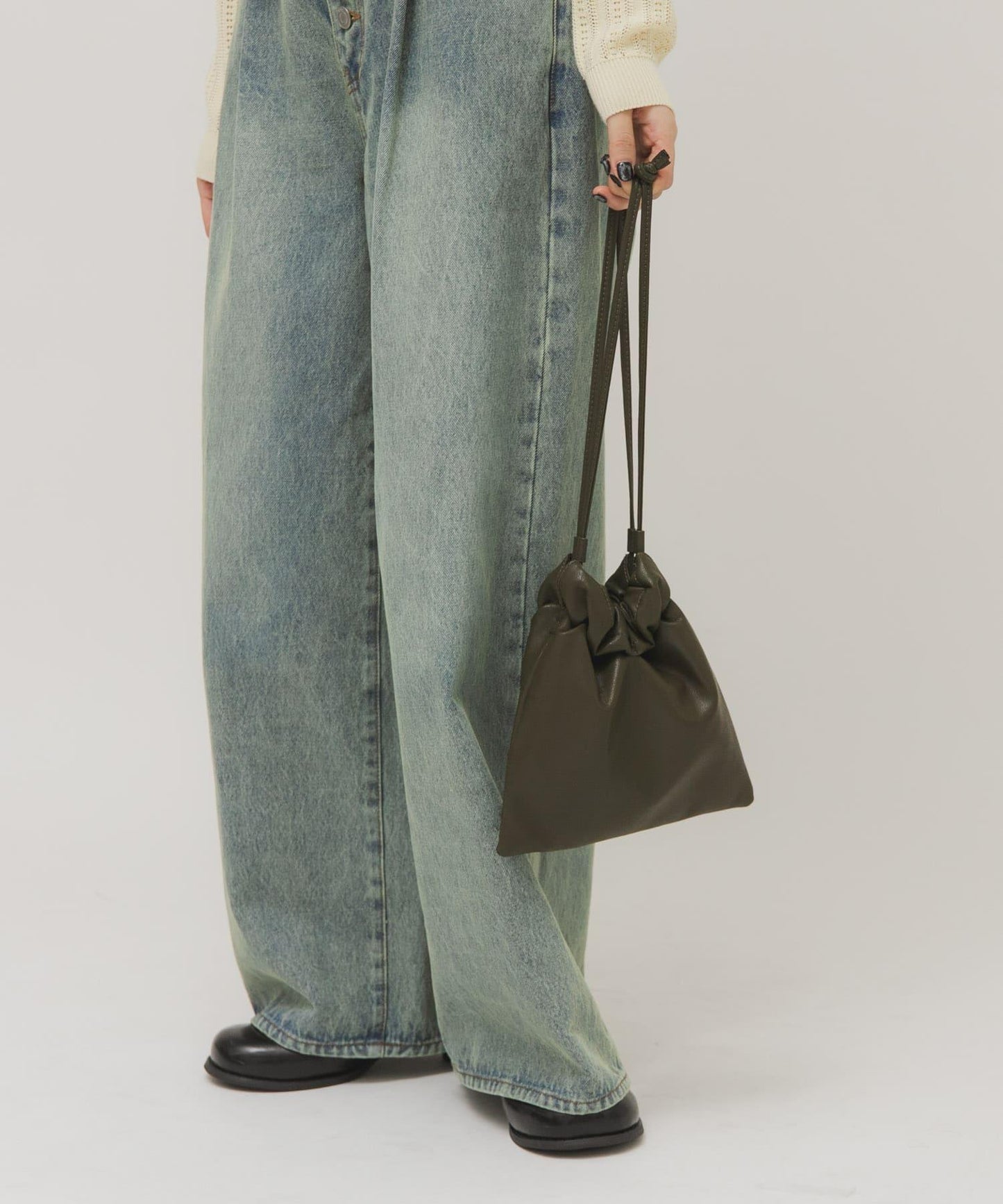 褶皺設計 mini BAG 小包