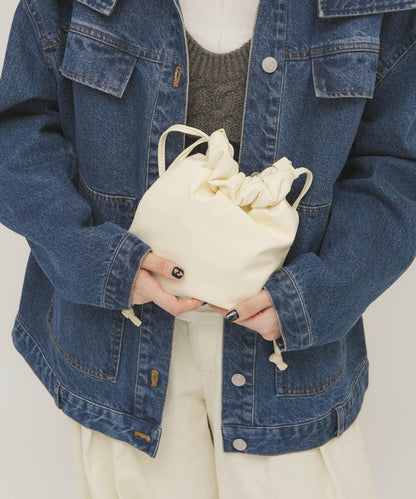 褶皺設計 mini BAG 小包