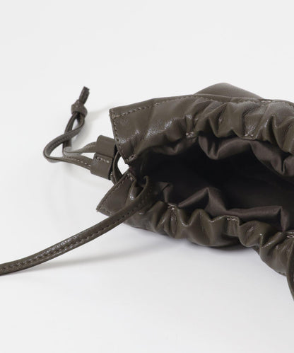 褶皺設計 mini BAG 小包