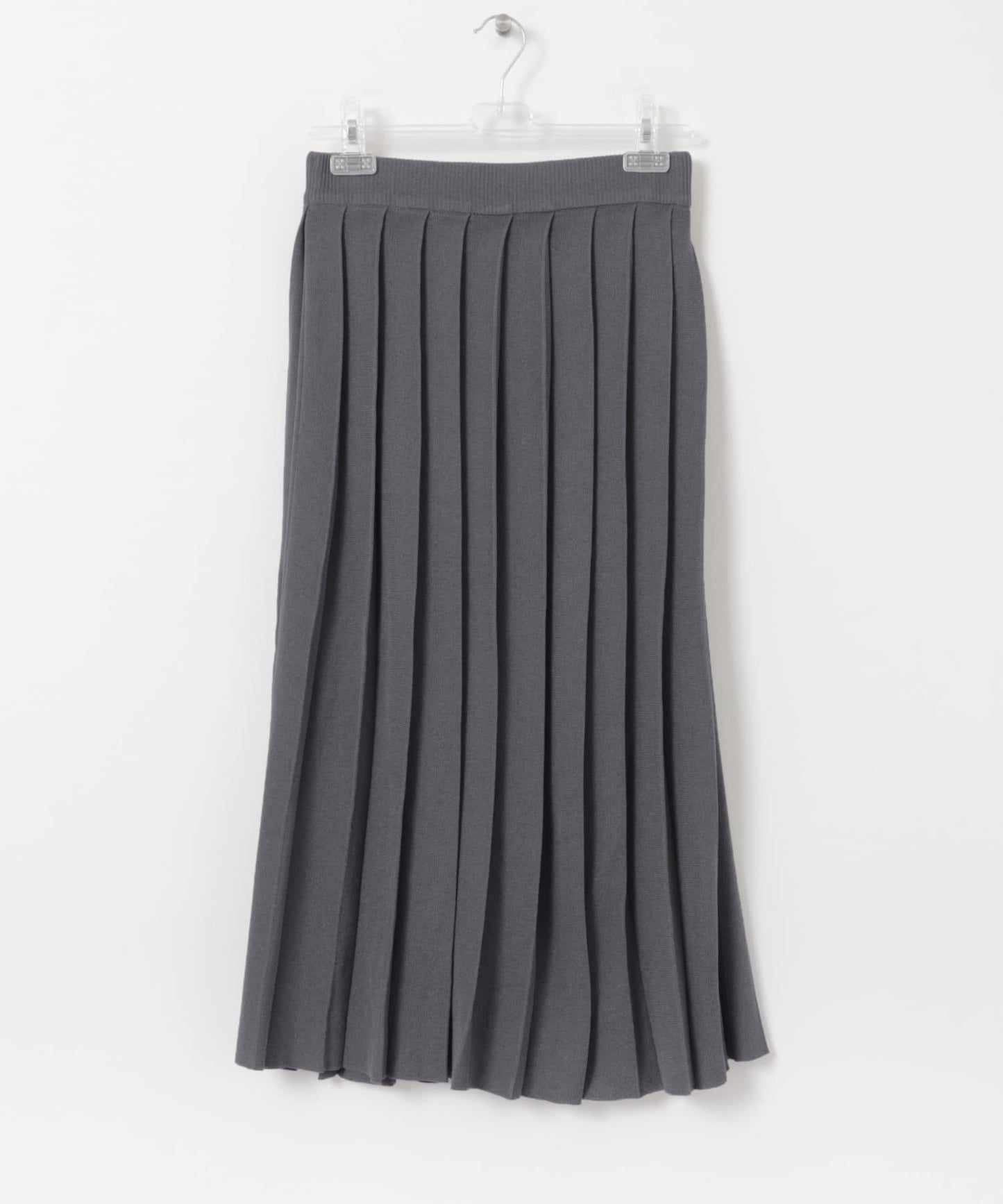 knit pleats skirt 半身裙