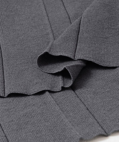 knit pleats skirt 半身裙
