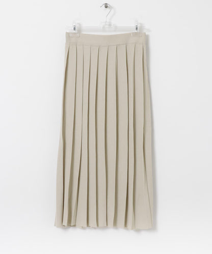 knit pleats skirt 半身裙