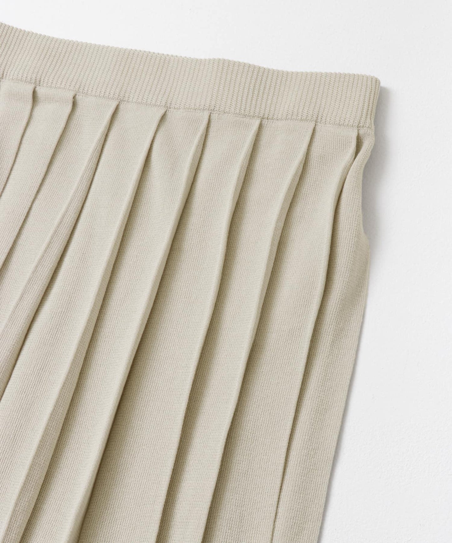 knit pleats skirt 半身裙