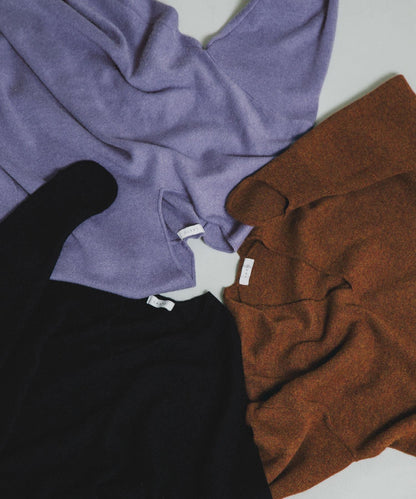 開衩領 knit po 套頭衫