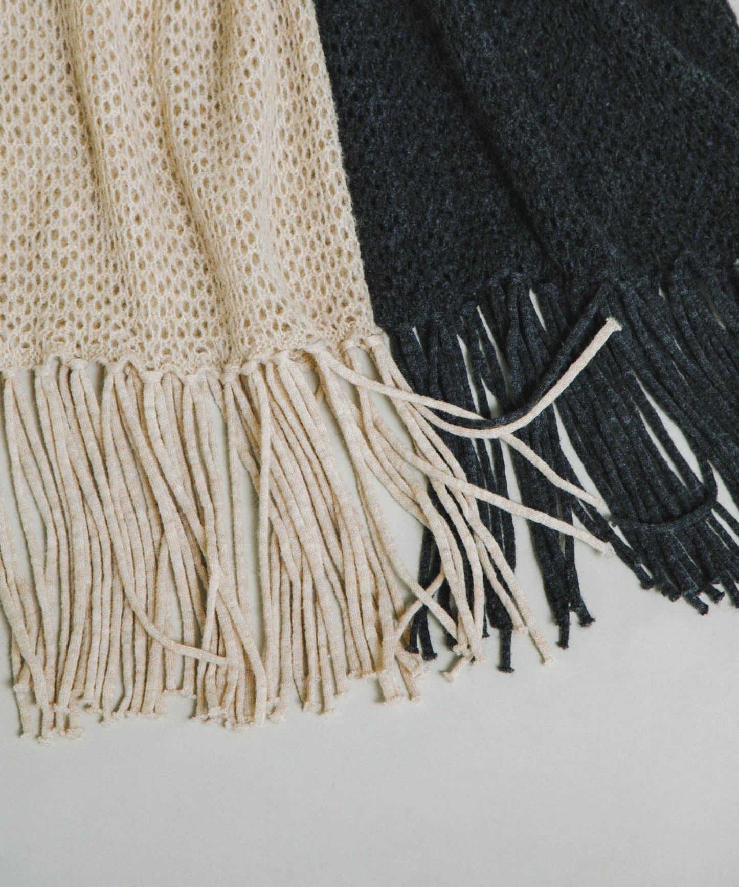 fringe mesh 設計 半身裙