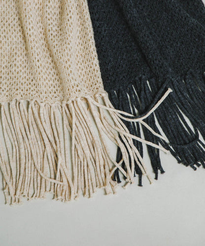 fringe mesh 設計 半身裙
