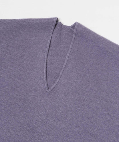 開衩領 knit po 套頭衫