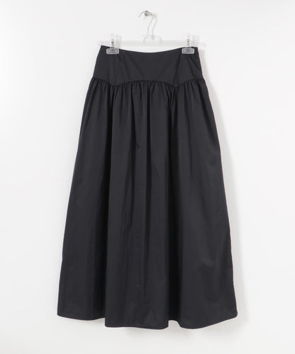 褶皺傘擺半身裙 GATHER FLARE SKIRT