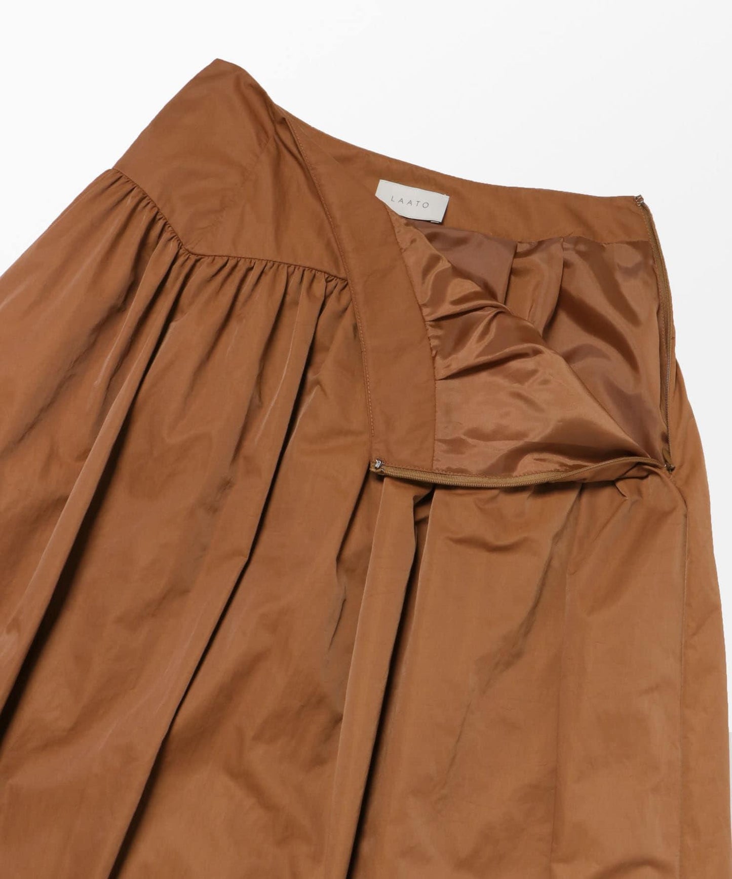 褶皺傘擺半身裙 GATHER FLARE SKIRT