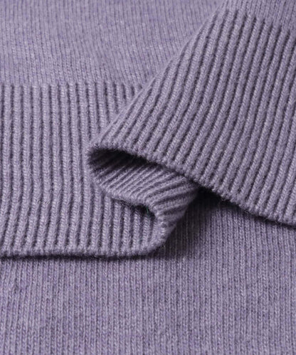 開衩領 knit po 套頭衫