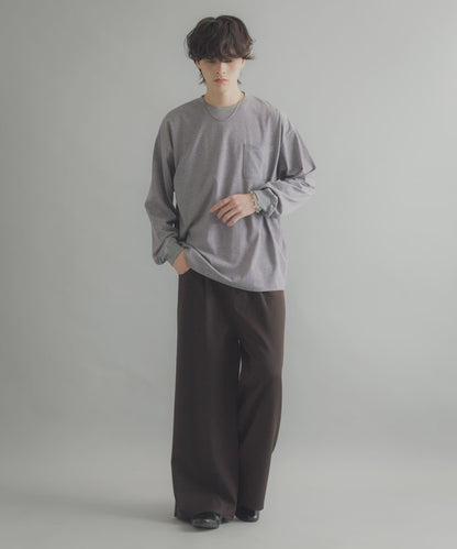 細條紋長袖T恤