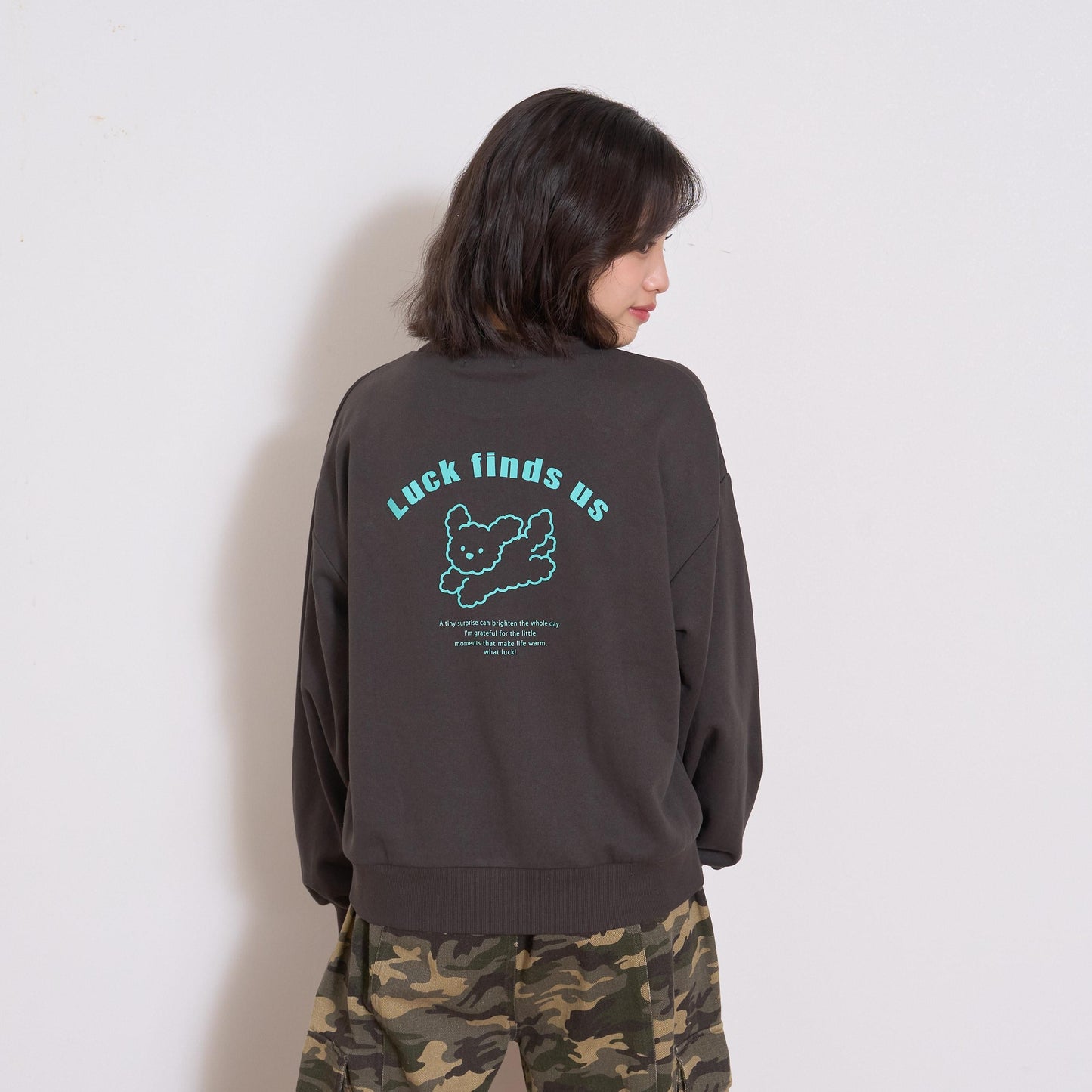 基礎款 動物刺繡 衛衣