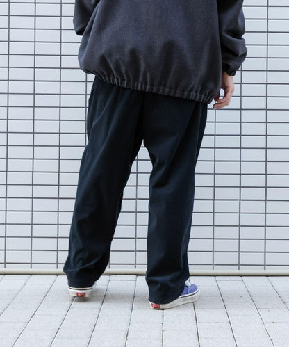 Dad簡約燈芯絨寬鬆長褲