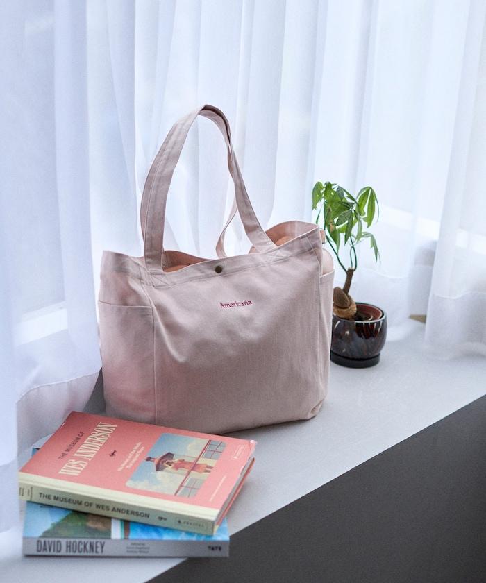 Americana× Firsthand 聯名刺繡TOTE BAG M LOGO刺繡 托特包 M碼