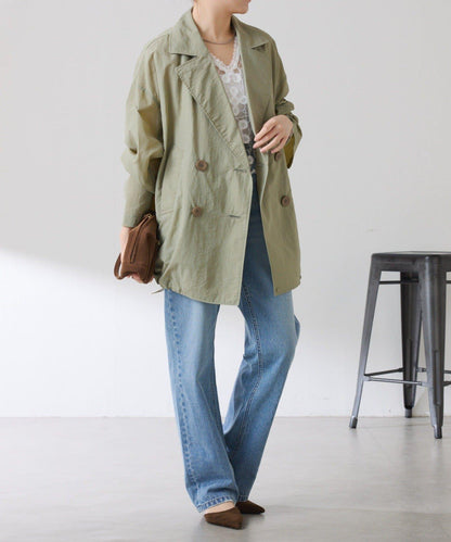 輕量200g Air Nylon 中長款風衣