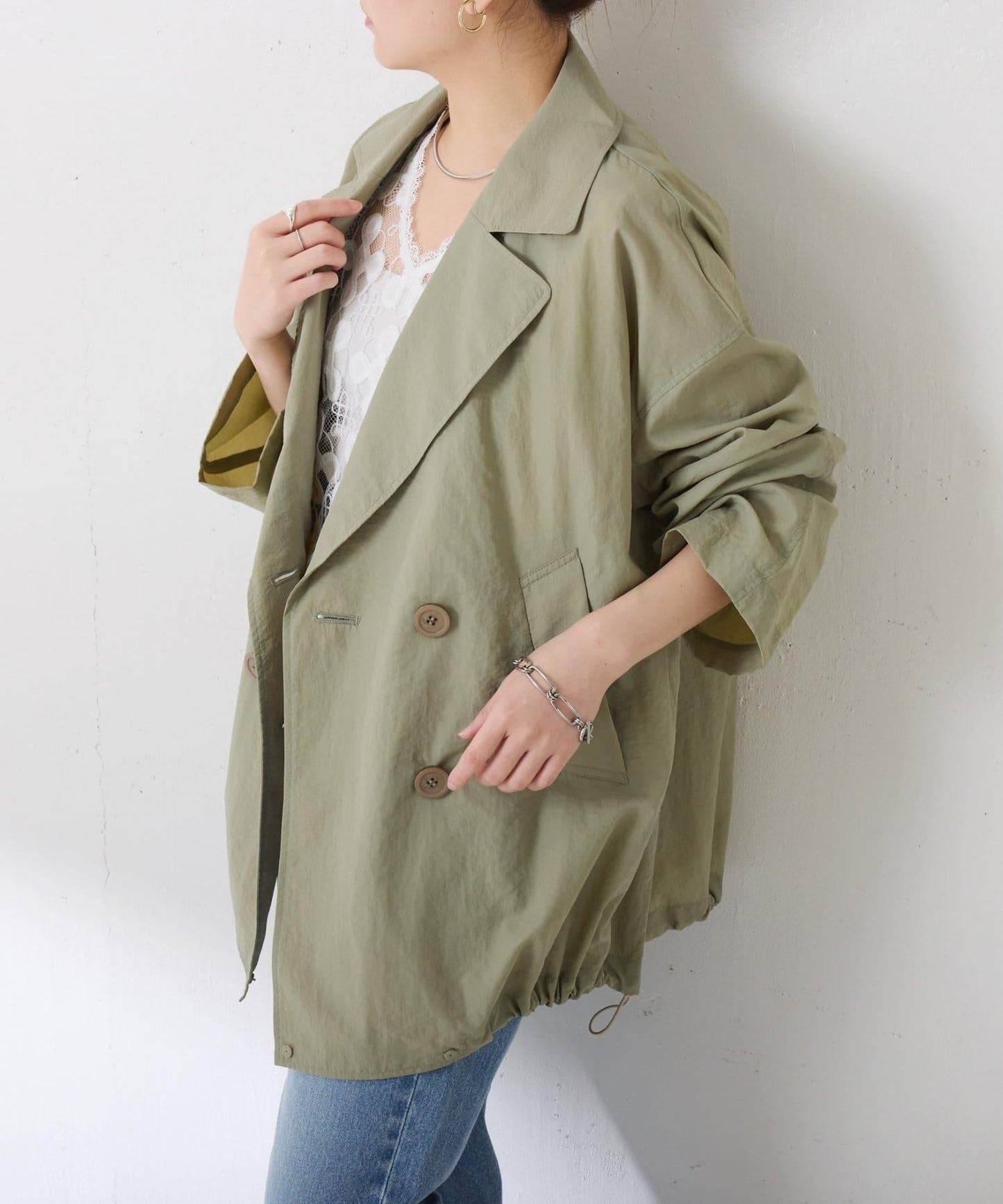 輕量200g Air Nylon 中長款風衣