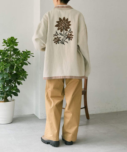 ear PAPILLONNER 花卉刺繡 夾克 SUM1 STYLE