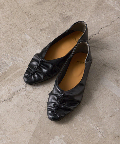 扭褶褶皺設計 高跟鞋