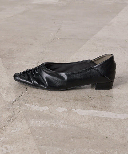 扭褶褶皺設計 高跟鞋