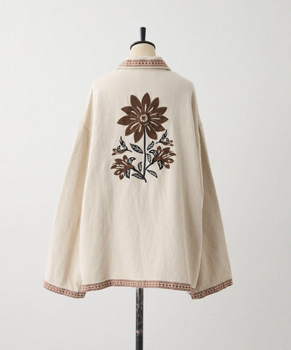 ear PAPILLONNER 花卉刺繡 夾克 SUM1 STYLE