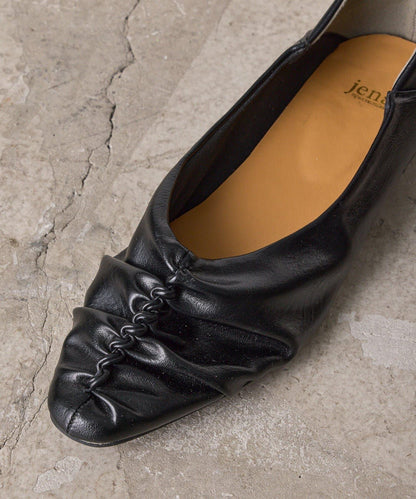 扭褶褶皺設計 高跟鞋