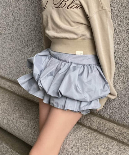 層疊氣球廓形半身裙