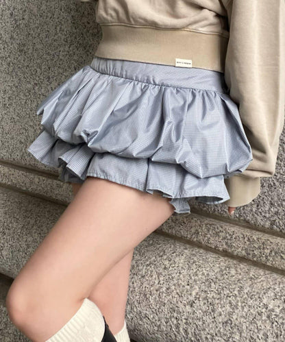 層疊氣球廓形半身裙