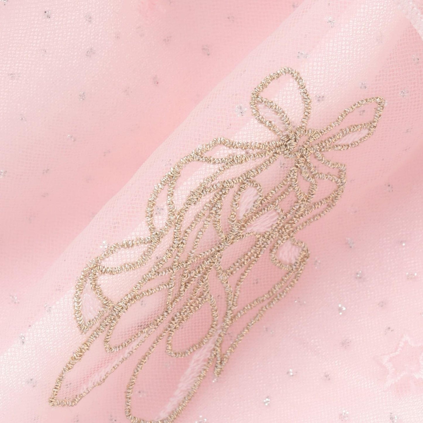 芭蕾刺繡 多層網紗 半身裙