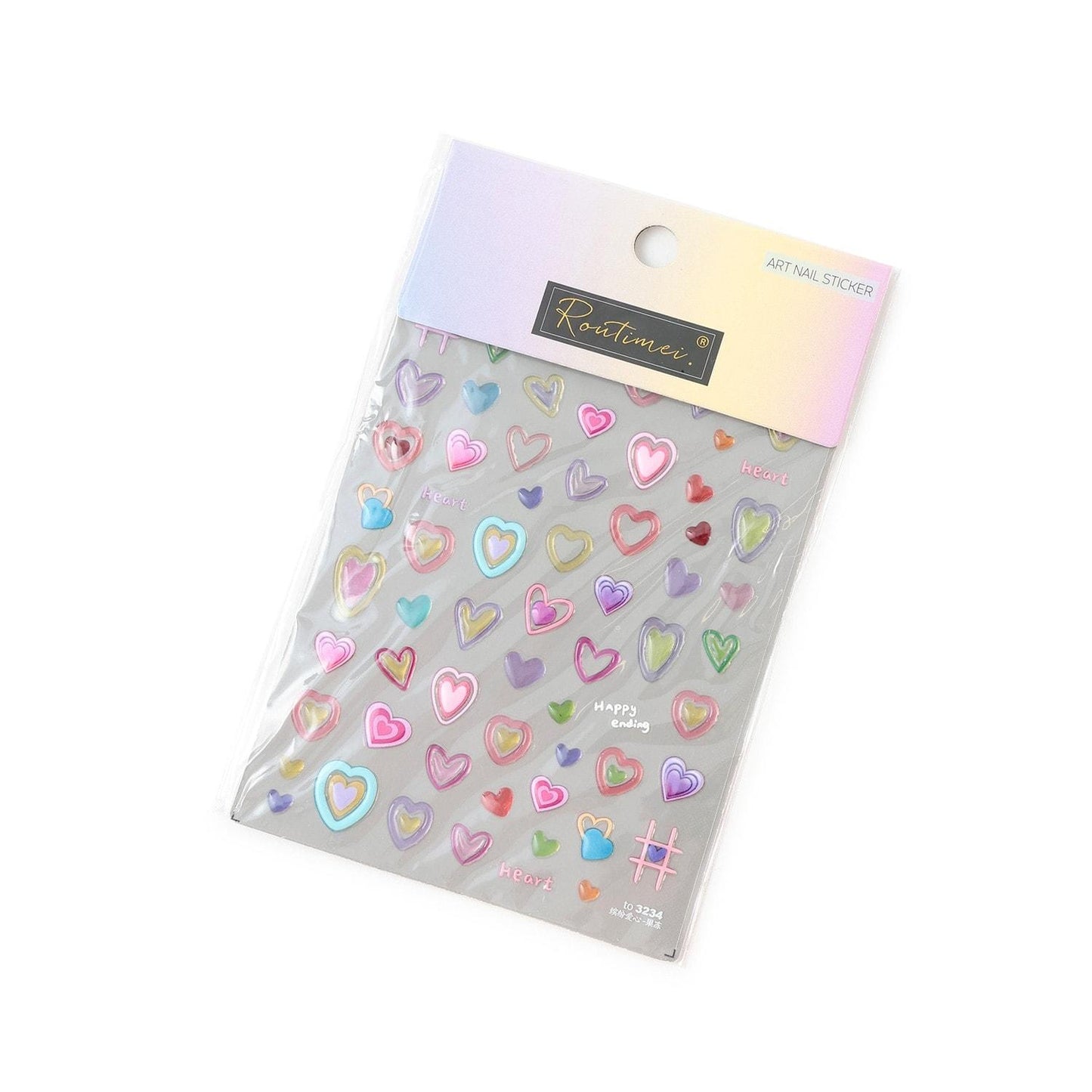 立體美甲貼片配件