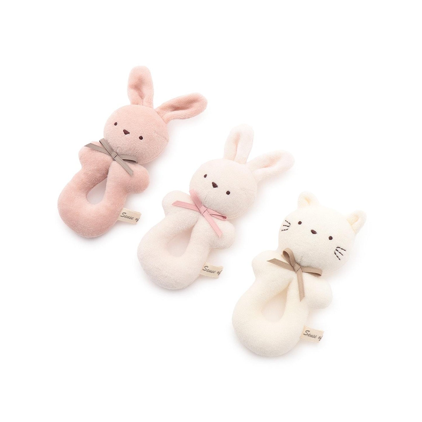 抽褶毛圈設計 搖鈴