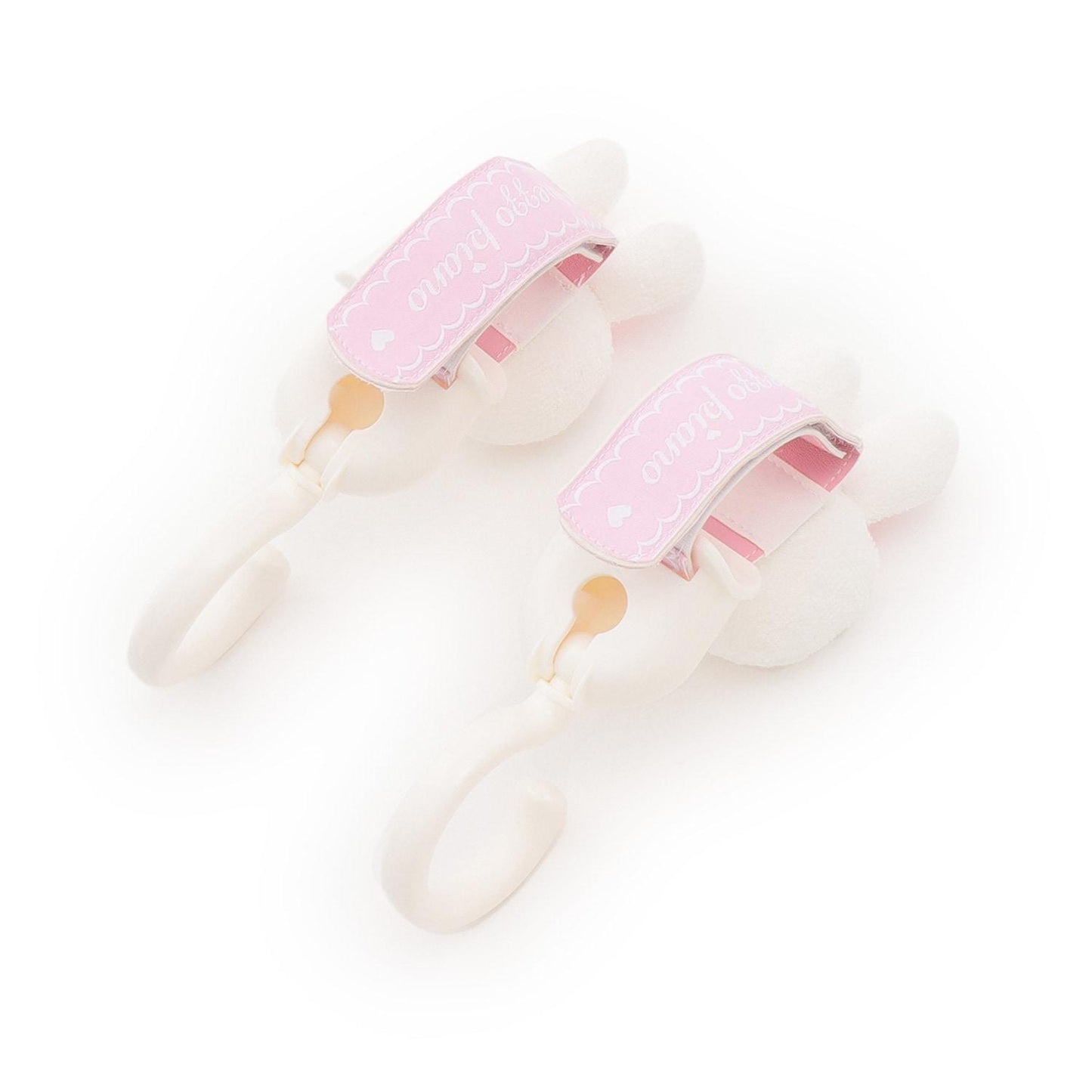 メゾピアノママ 兔子掛飾 嬰兒車掛鉤