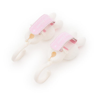 メゾピアノママ 兔子掛飾 嬰兒車掛鉤