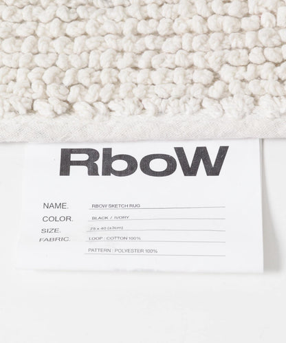 RboW Sketch Rug 素描圖案 地毯
