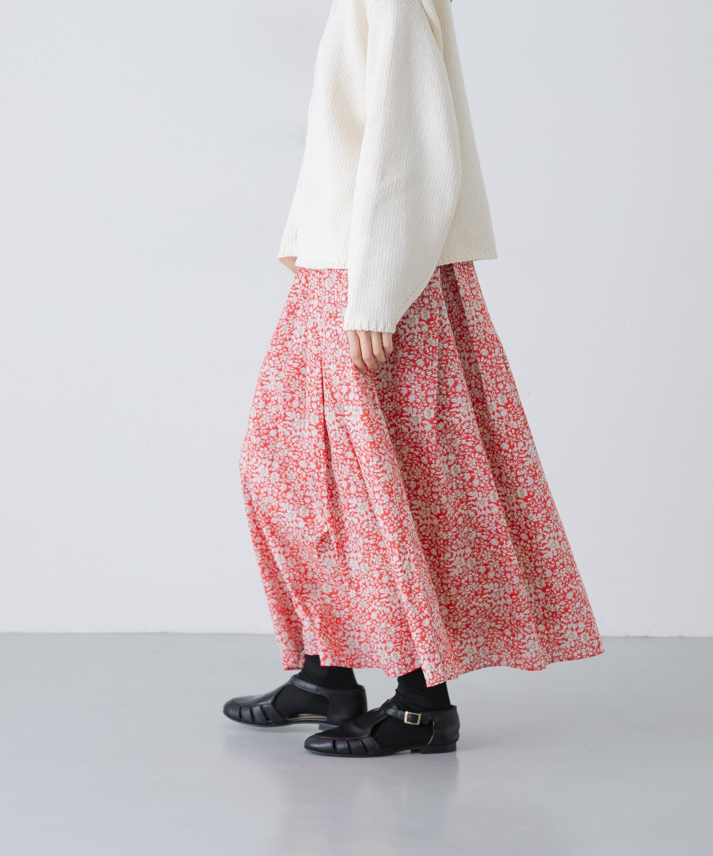 Liberty印花半身裙