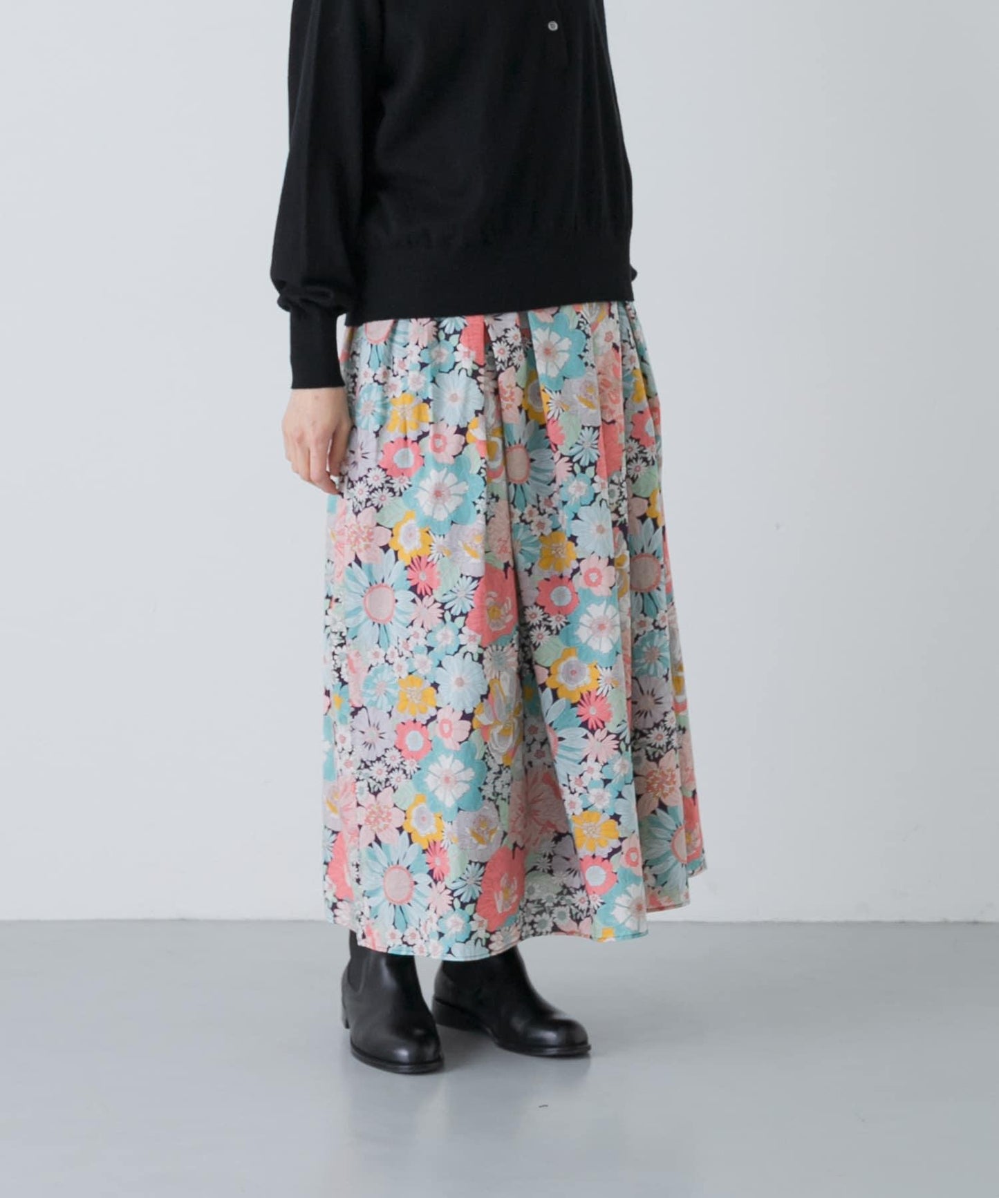 Liberty印花半身裙