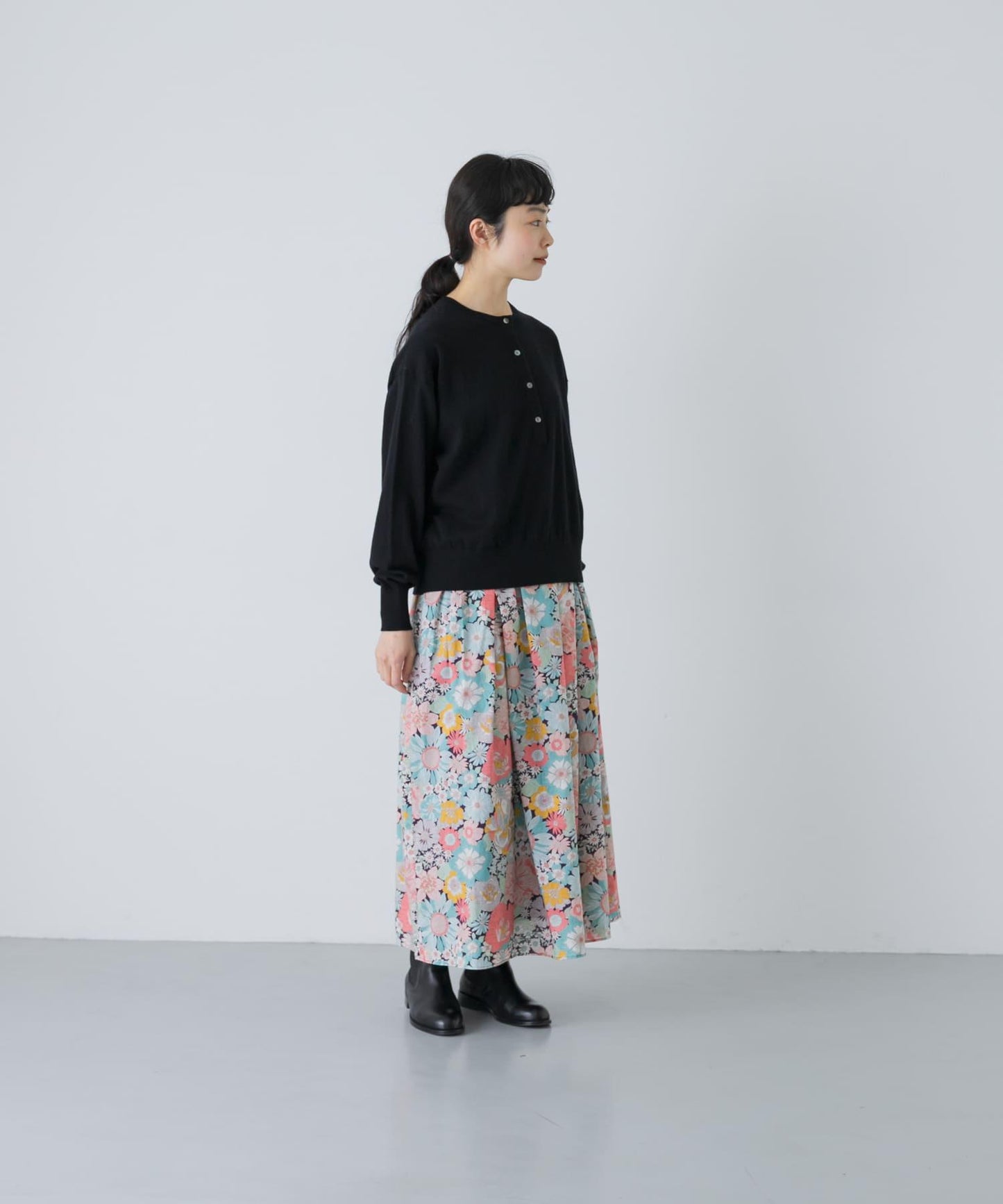 Liberty印花半身裙