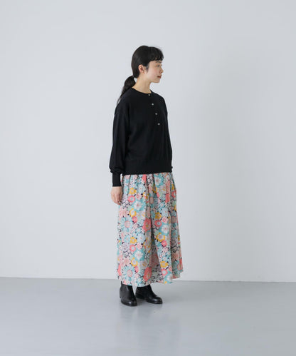 Liberty印花半身裙