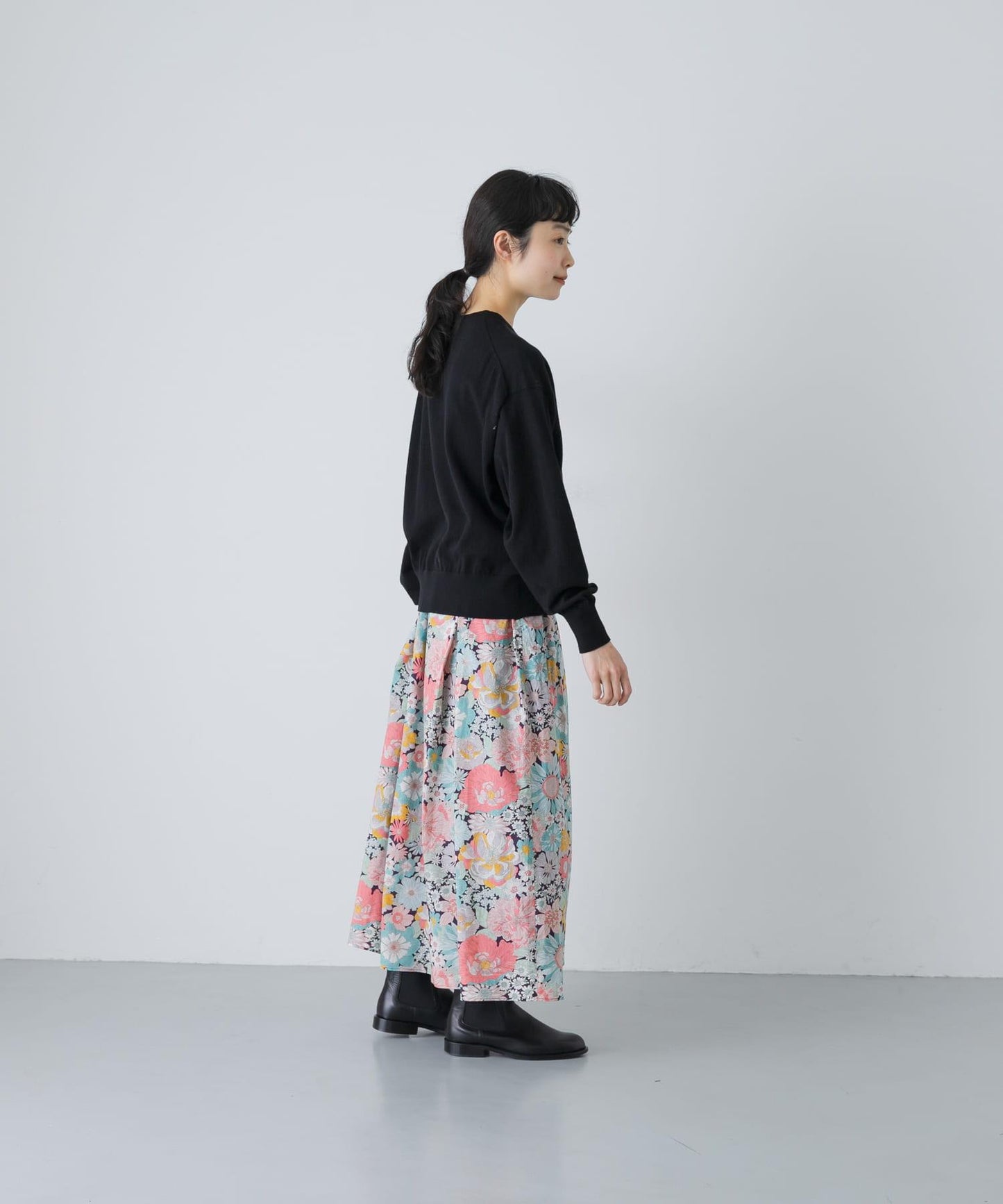 Liberty印花半身裙