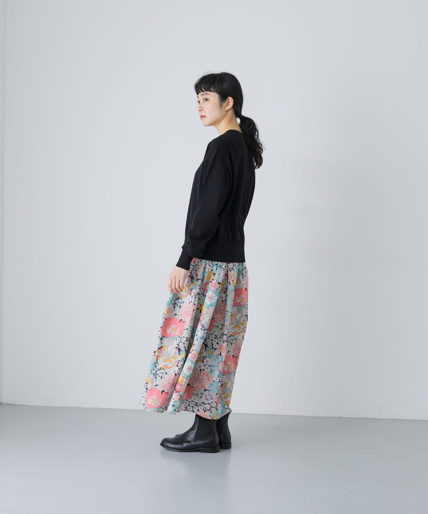 Liberty印花半身裙